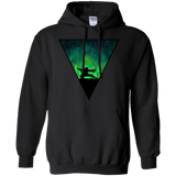 Sweatshirts Black / S Northern Lights Pose Pullover Hoodie