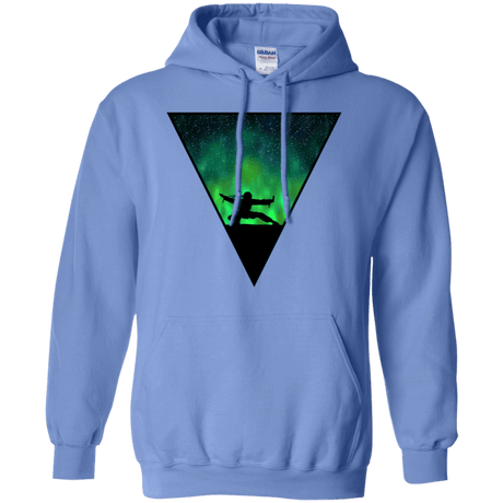 Sweatshirts Carolina Blue / S Northern Lights Pose Pullover Hoodie