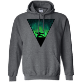 Sweatshirts Dark Heather / S Northern Lights Pose Pullover Hoodie