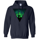 Sweatshirts Navy / S Northern Lights Pose Pullover Hoodie