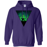 Sweatshirts Purple / S Northern Lights Pose Pullover Hoodie