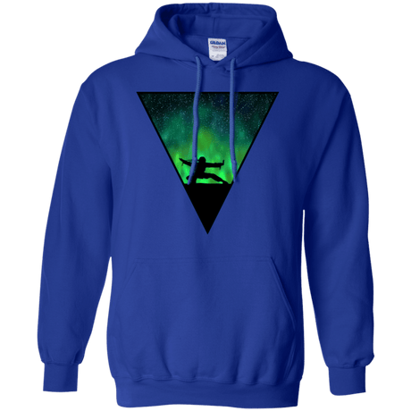 Sweatshirts Royal / S Northern Lights Pose Pullover Hoodie