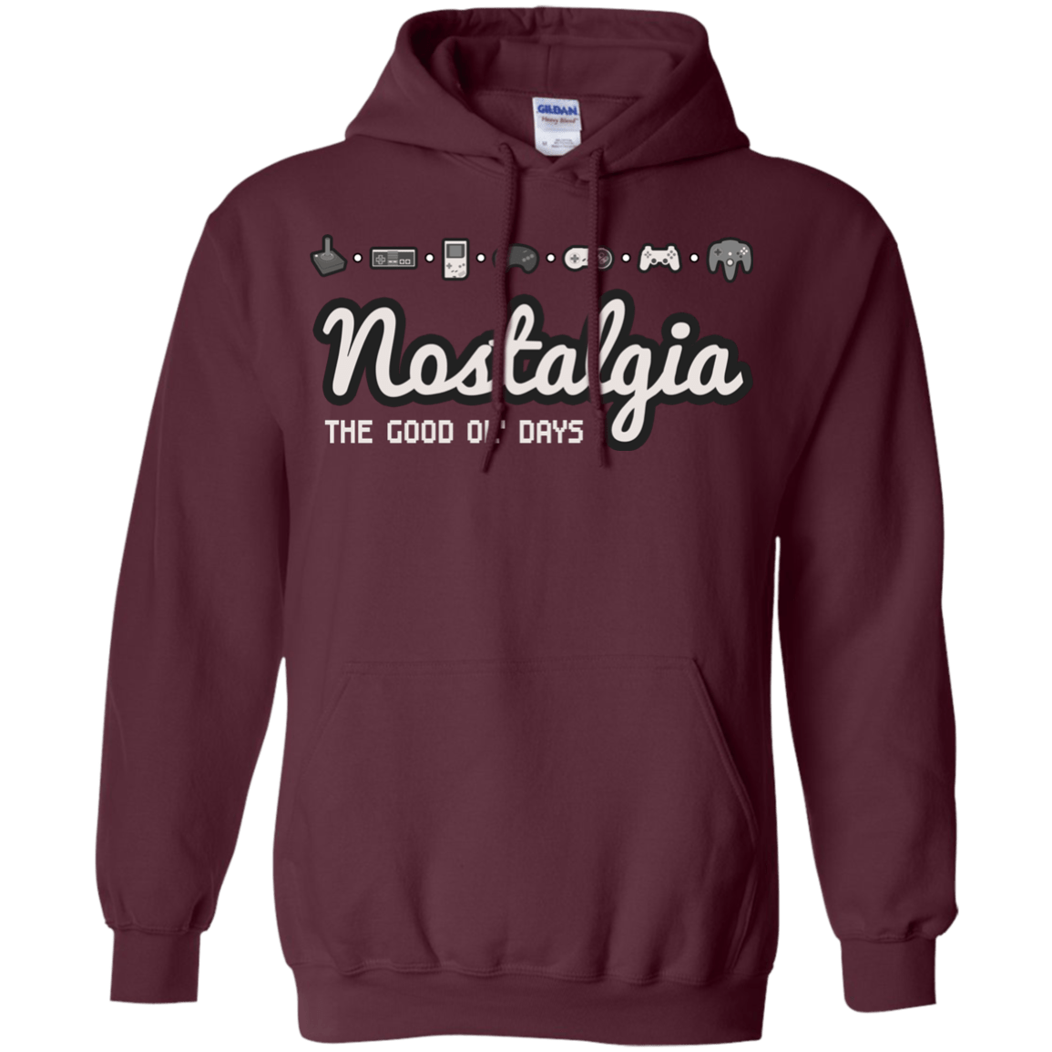 Sweatshirts Maroon / Small Nostalgia Pullover Hoodie