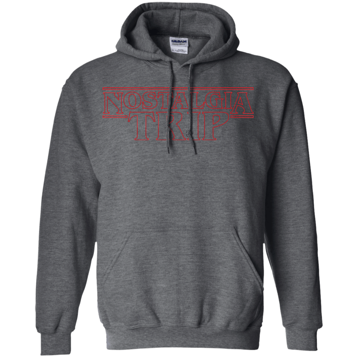 Sweatshirts Dark Heather / Small Nostalgia Trip Pullover Hoodie