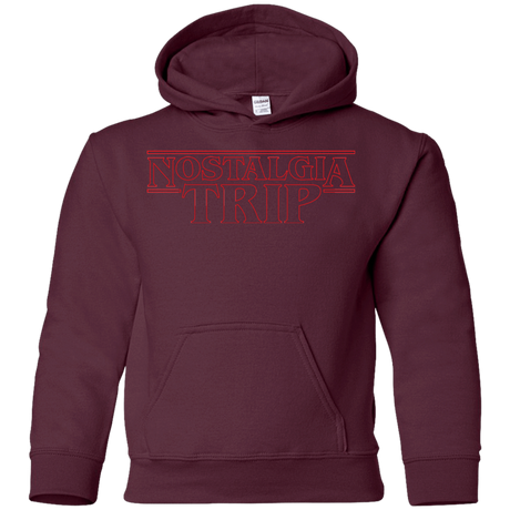 Sweatshirts Maroon / YS Nostalgia Trip Youth Hoodie