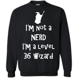 Sweatshirts Black / S Not a Nerd Crewneck Sweatshirt