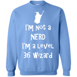 Sweatshirts Carolina Blue / S Not a Nerd Crewneck Sweatshirt