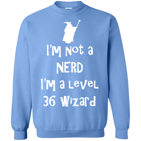 Sweatshirts Carolina Blue / S Not a Nerd Crewneck Sweatshirt