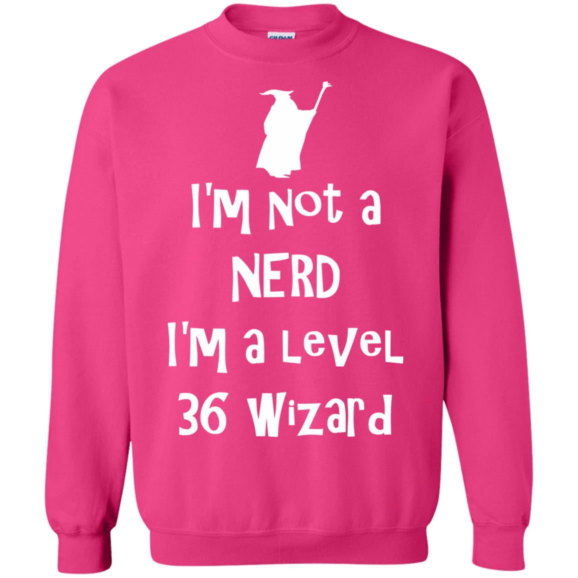Sweatshirts Heliconia / S Not a Nerd Crewneck Sweatshirt