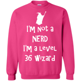 Sweatshirts Heliconia / S Not a Nerd Crewneck Sweatshirt