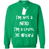 Sweatshirts Irish Green / S Not a Nerd Crewneck Sweatshirt