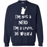 Sweatshirts Navy / S Not a Nerd Crewneck Sweatshirt