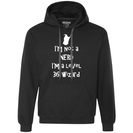 Sweatshirts Black / S Not a Nerd Premium Fleece Hoodie