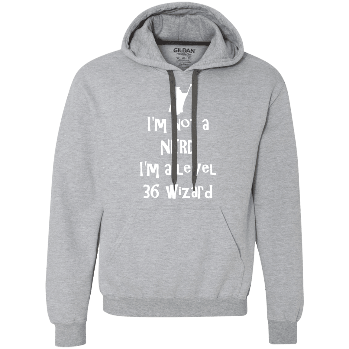 Sweatshirts Sport Grey / S Not a Nerd Premium Fleece Hoodie