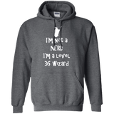 Sweatshirts Dark Heather / S Not a Nerd Pullover Hoodie