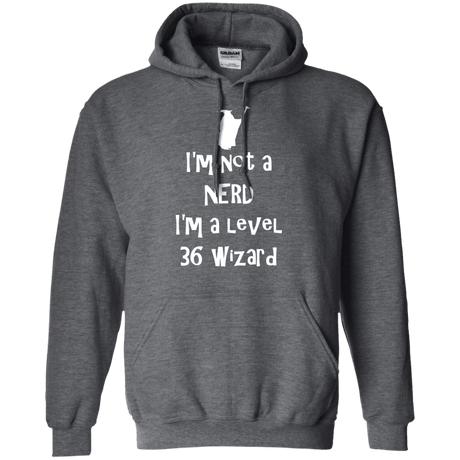Sweatshirts Dark Heather / S Not a Nerd Pullover Hoodie