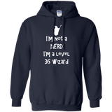 Sweatshirts Navy / S Not a Nerd Pullover Hoodie