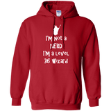 Sweatshirts Red / S Not a Nerd Pullover Hoodie