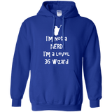 Sweatshirts Royal / S Not a Nerd Pullover Hoodie