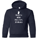 Sweatshirts Navy / YS Not a Nerd Youth Hoodie
