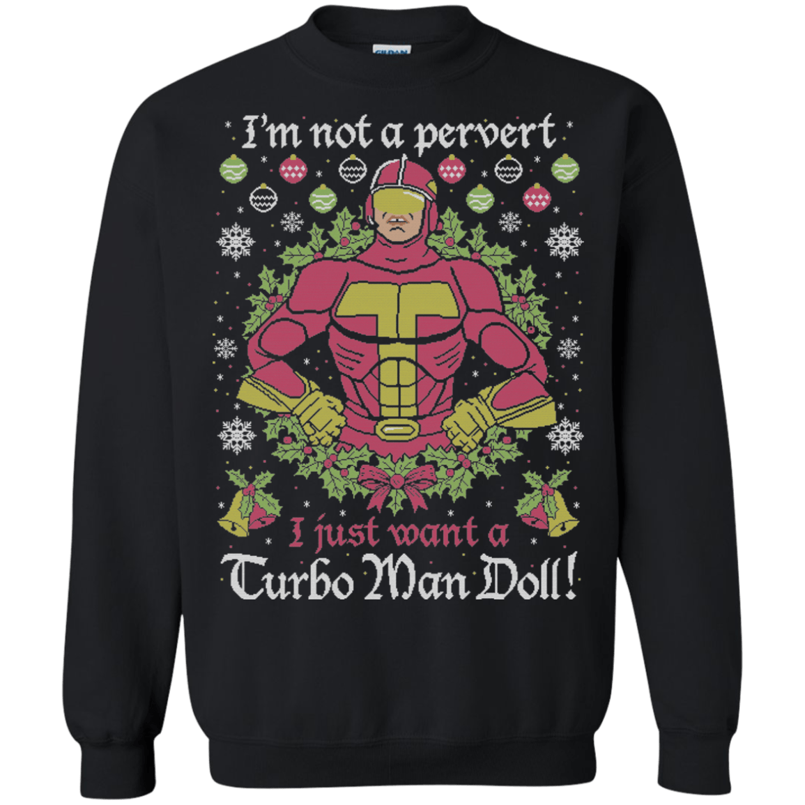 Sweatshirts Black / Small NOT A PERVERT Crewneck Sweatshirt