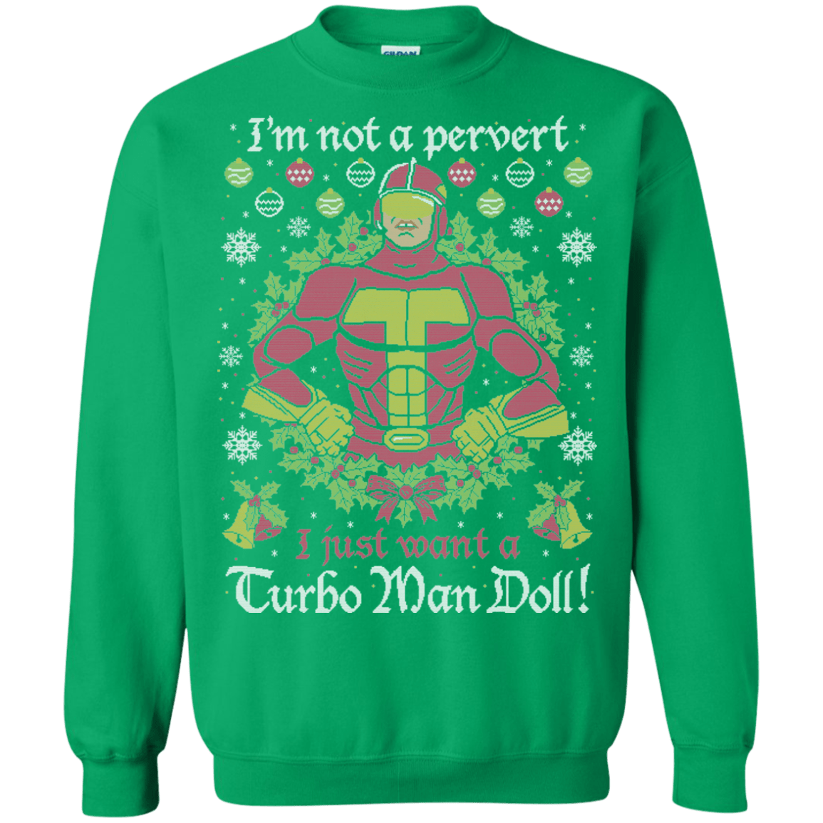 Sweatshirts Irish Green / Small NOT A PERVERT Crewneck Sweatshirt