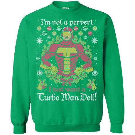 Sweatshirts Irish Green / Small NOT A PERVERT Crewneck Sweatshirt