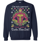 Sweatshirts Navy / Small NOT A PERVERT Crewneck Sweatshirt