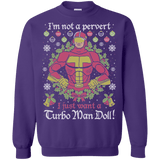 Sweatshirts Purple / Small NOT A PERVERT Crewneck Sweatshirt
