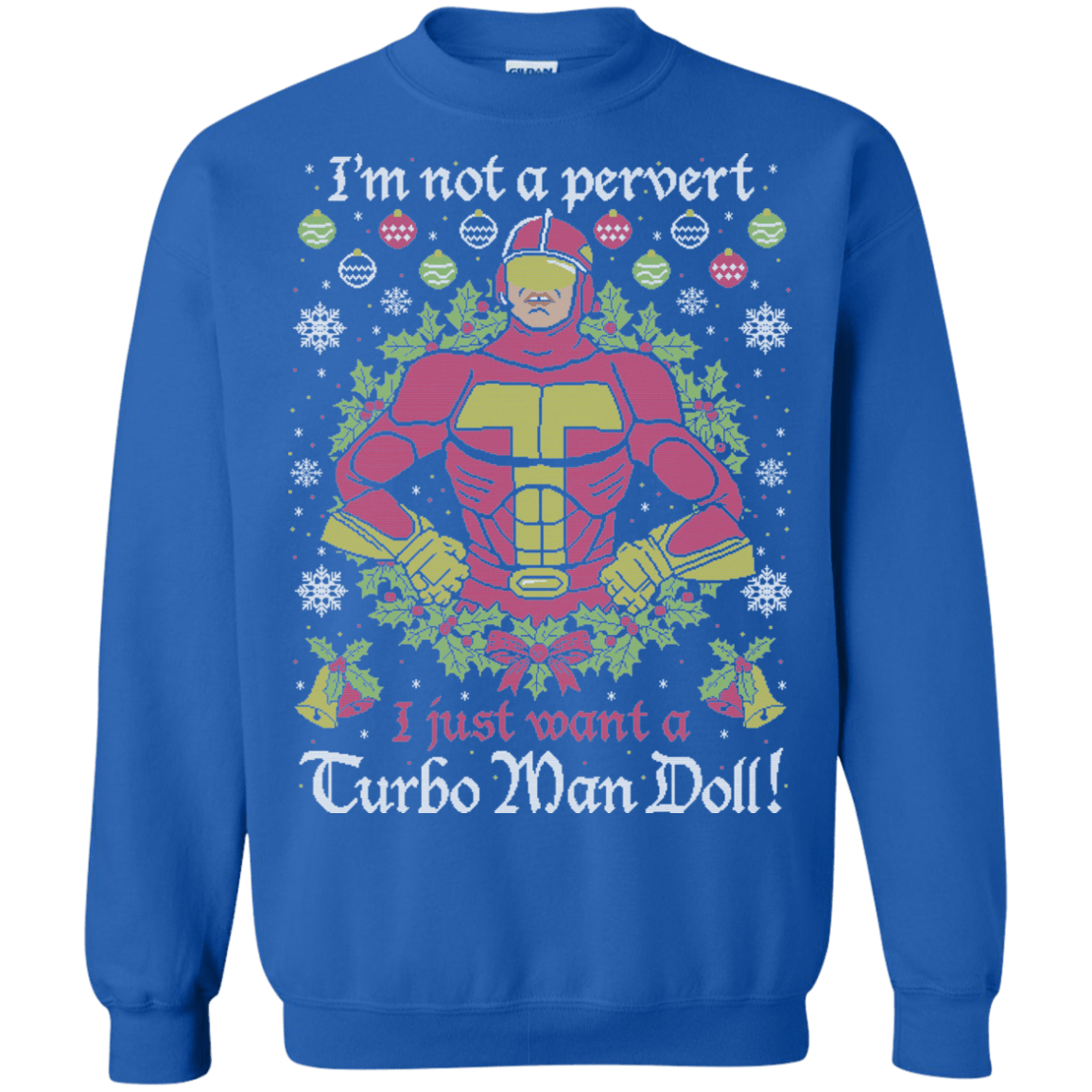Sweatshirts Royal / Small NOT A PERVERT Crewneck Sweatshirt