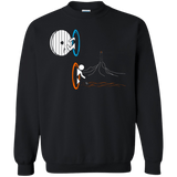 Sweatshirts Black / Small Not a Simply Portal Crewneck Sweatshirt