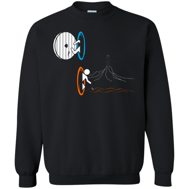 Sweatshirts Black / Small Not a Simply Portal Crewneck Sweatshirt