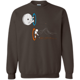 Sweatshirts Dark Chocolate / Small Not a Simply Portal Crewneck Sweatshirt