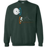 Sweatshirts Forest Green / Small Not a Simply Portal Crewneck Sweatshirt