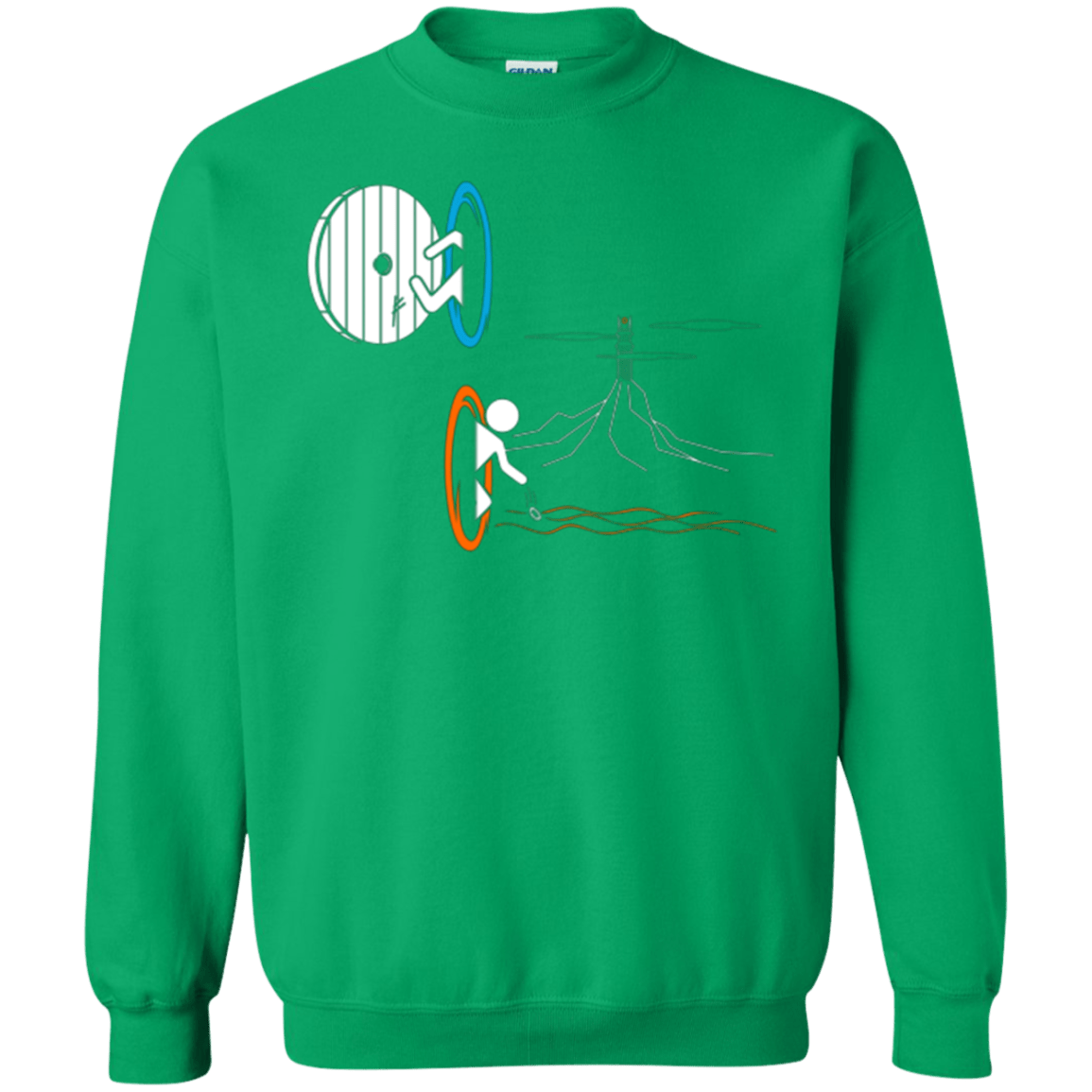 Sweatshirts Irish Green / Small Not a Simply Portal Crewneck Sweatshirt