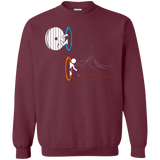Sweatshirts Maroon / Small Not a Simply Portal Crewneck Sweatshirt