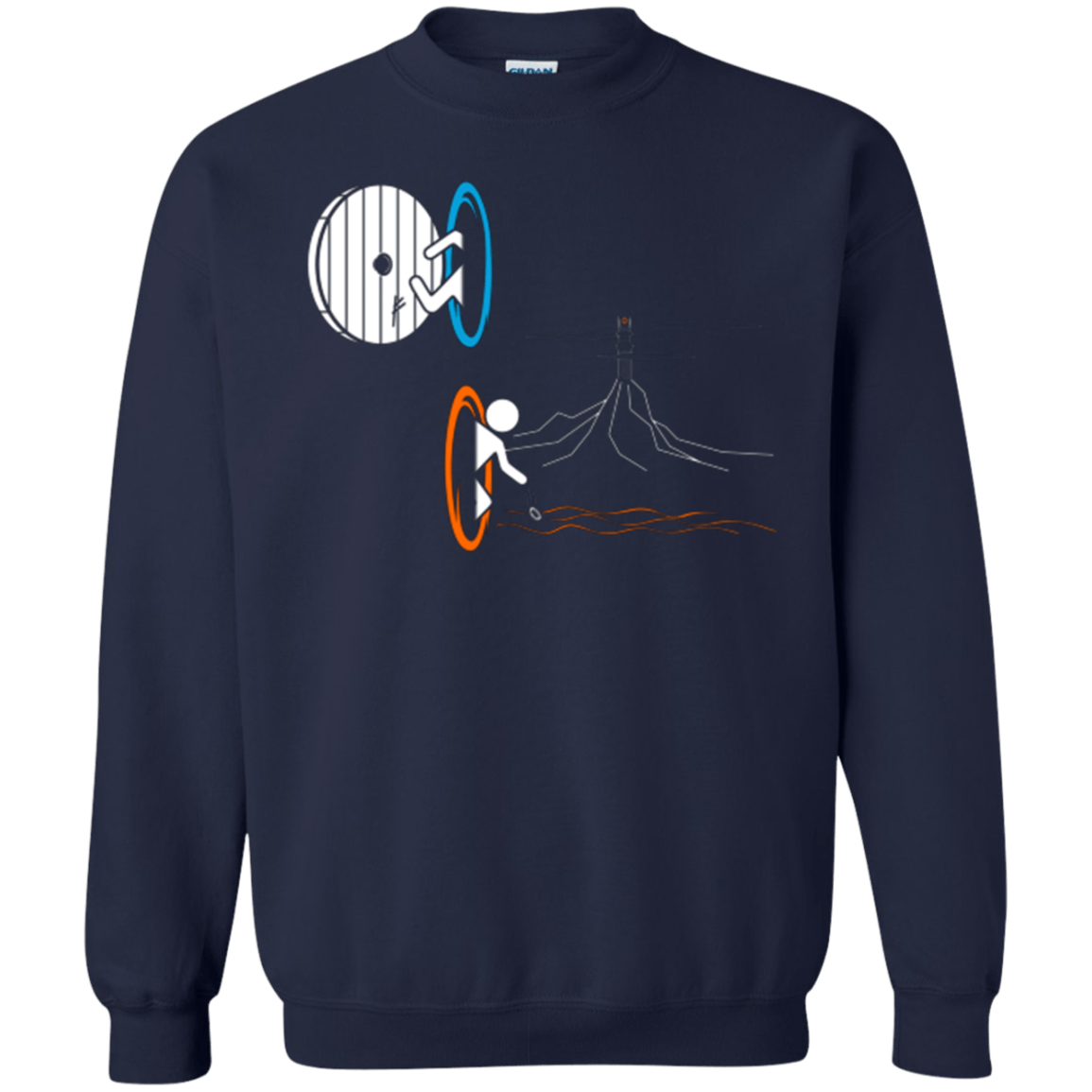 Sweatshirts Navy / Small Not a Simply Portal Crewneck Sweatshirt