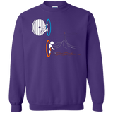 Sweatshirts Purple / Small Not a Simply Portal Crewneck Sweatshirt
