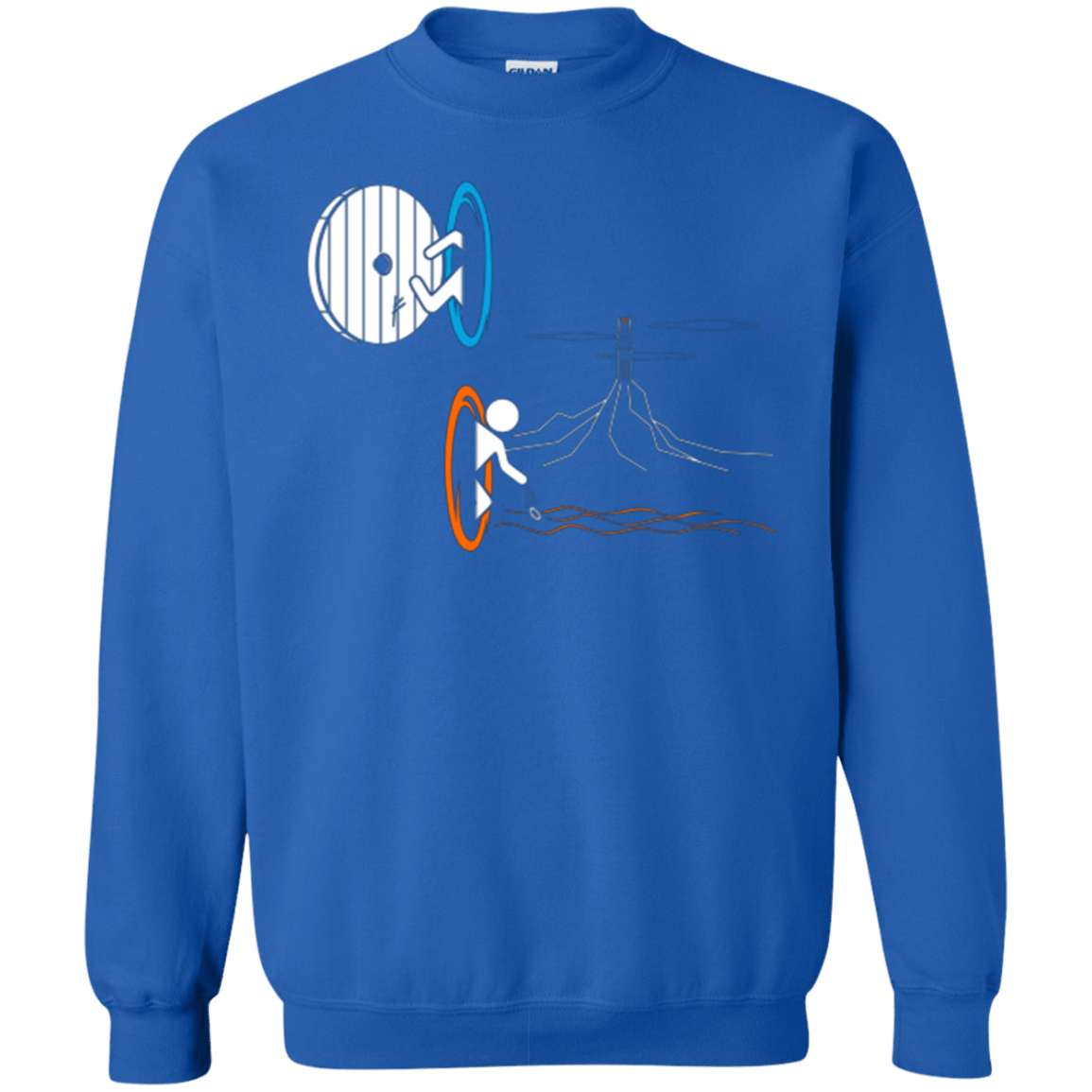 Sweatshirts Royal / Small Not a Simply Portal Crewneck Sweatshirt