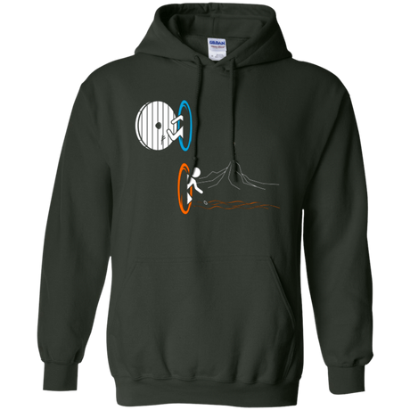 Sweatshirts Forest Green / Small Not a Simply Portal Pullover Hoodie