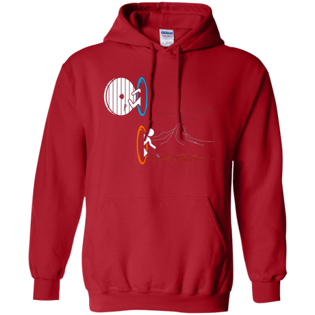 Sweatshirts Red / Small Not a Simply Portal Pullover Hoodie