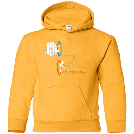 Sweatshirts Gold / YS Not a Simply Portal Youth Hoodie