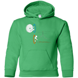 Sweatshirts Irish Green / YS Not a Simply Portal Youth Hoodie