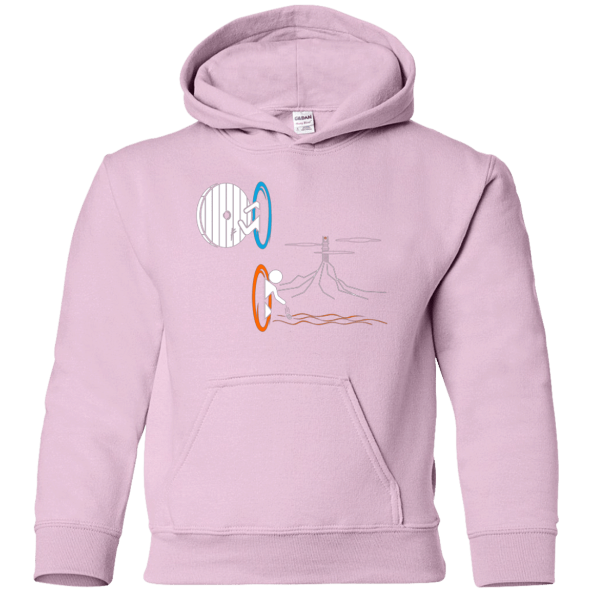 Sweatshirts Light Pink / YS Not a Simply Portal Youth Hoodie