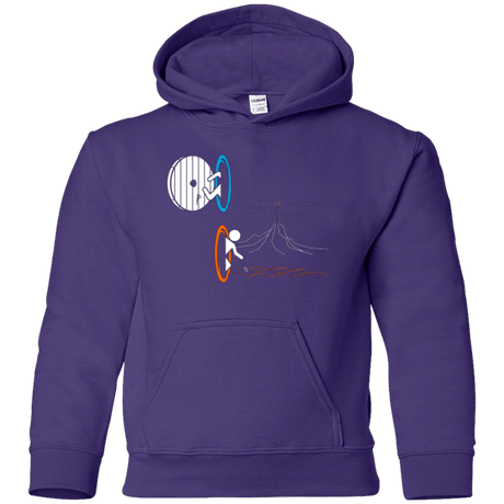 Sweatshirts Purple / YS Not a Simply Portal Youth Hoodie