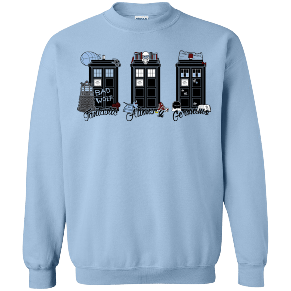 Sweatshirts Light Blue / Small Not Forgotten Crewneck Sweatshirt