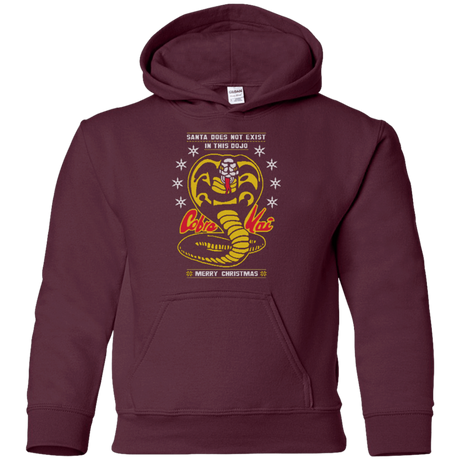 Sweatshirts Maroon / YS NOT IN THIS DOJO Youth Hoodie