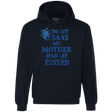Sweatshirts Navy / Small Not insane Premium Fleece Hoodie