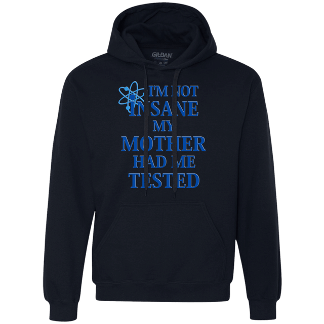 Sweatshirts Navy / Small Not insane Premium Fleece Hoodie