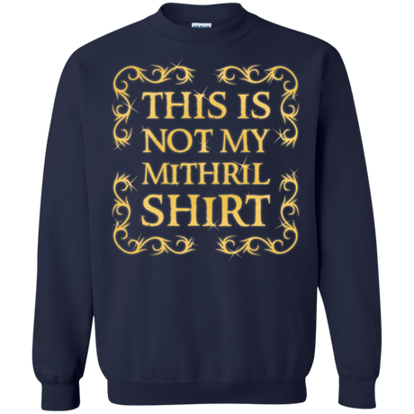 Sweatshirts Navy / Small Not my shirt Crewneck Sweatshirt